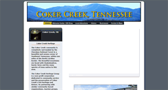 Desktop Screenshot of cokercreek.org