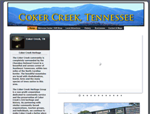 Tablet Screenshot of cokercreek.org